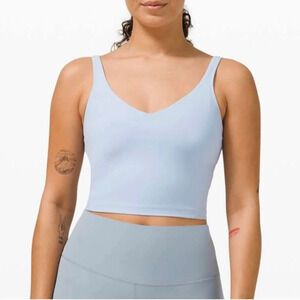 lululemon athletica Align Blue Linen Tank Top